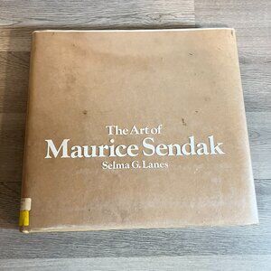 Rare Edition The Art of Maurice Sendak Hardcover 1980 Library Copy